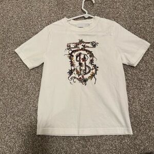 Burberry White T-Shirt girl 8 Y